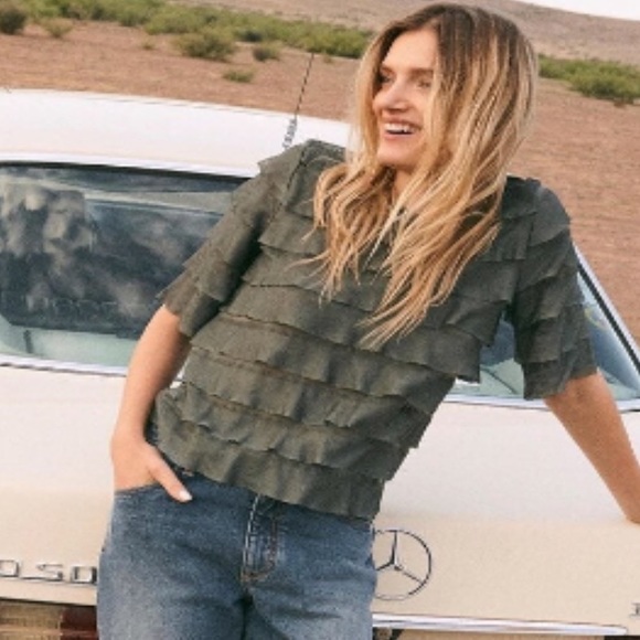 Anthropologie Tops - Anthropologie Vanessa Virginia Tiered Top